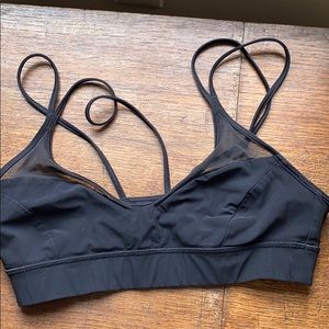 Lulu lemon sports bra with mesh detail